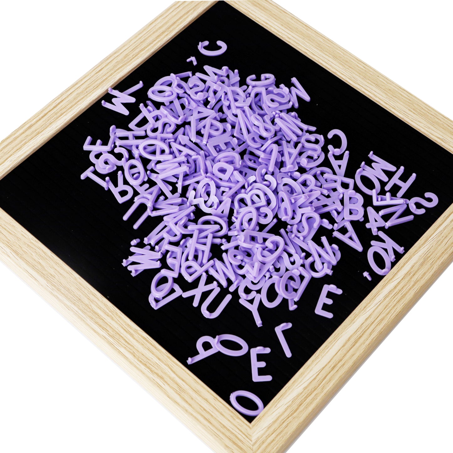 Felt Board Letters – 294-Pcs Set Letters for Letter Boards with Numbers and Symbols, 3/4-inch Message Board Letters for Felt Board