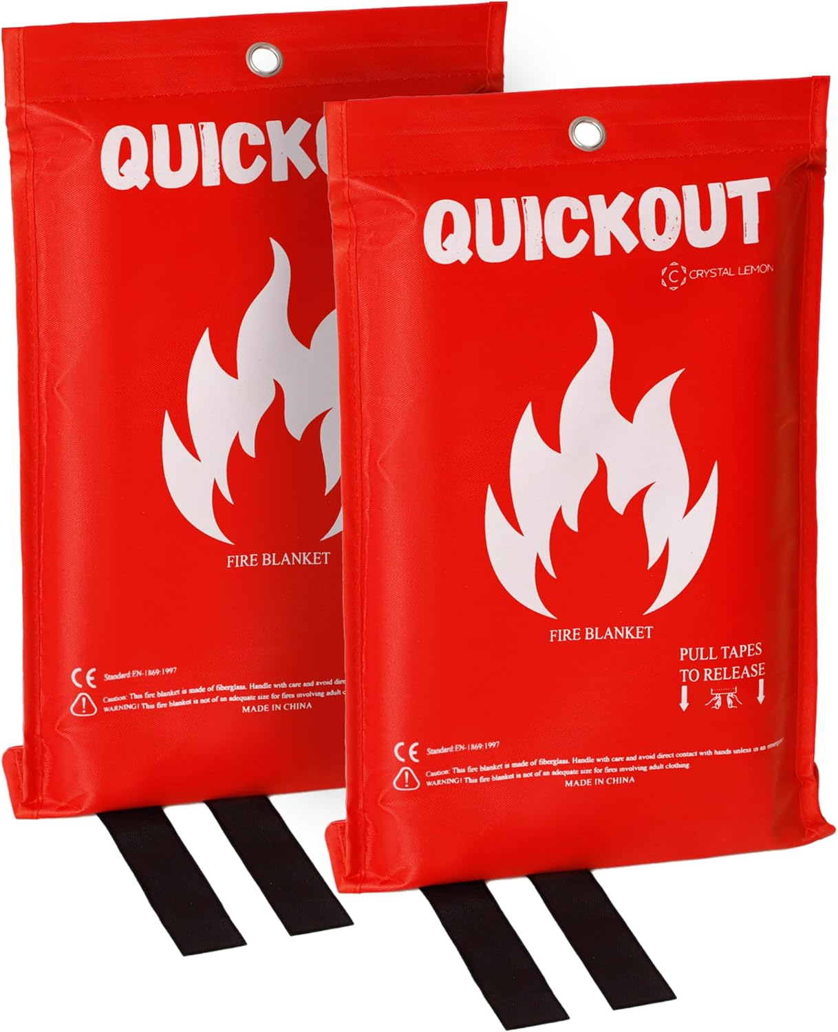 Fire Blanket – Fiberglass Emergency Fire Retardant for Outdoor Use, Easy to Use, Ideal for Home Safety