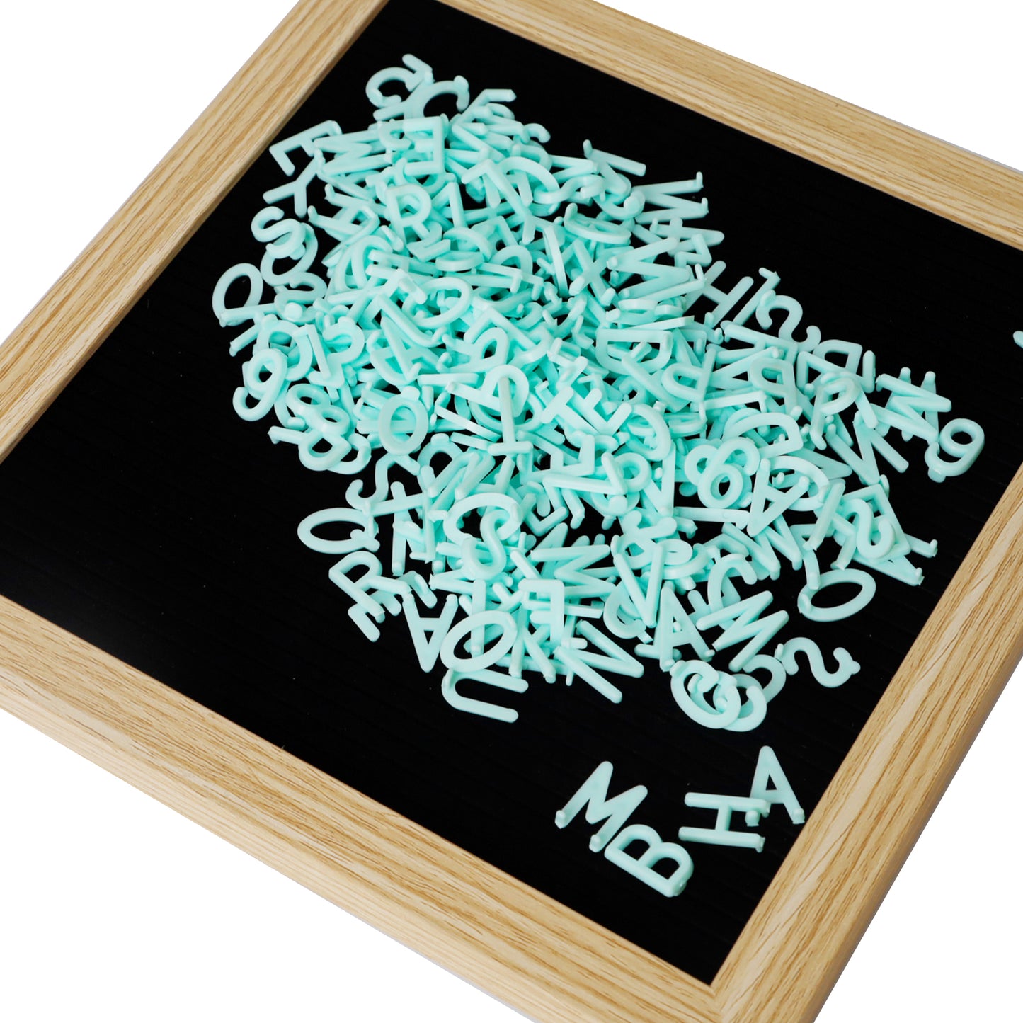 Felt Board Letters – 294-Pcs Set Letters for Letter Boards with Numbers and Symbols, 3/4-inch Message Board Letters for Felt Board