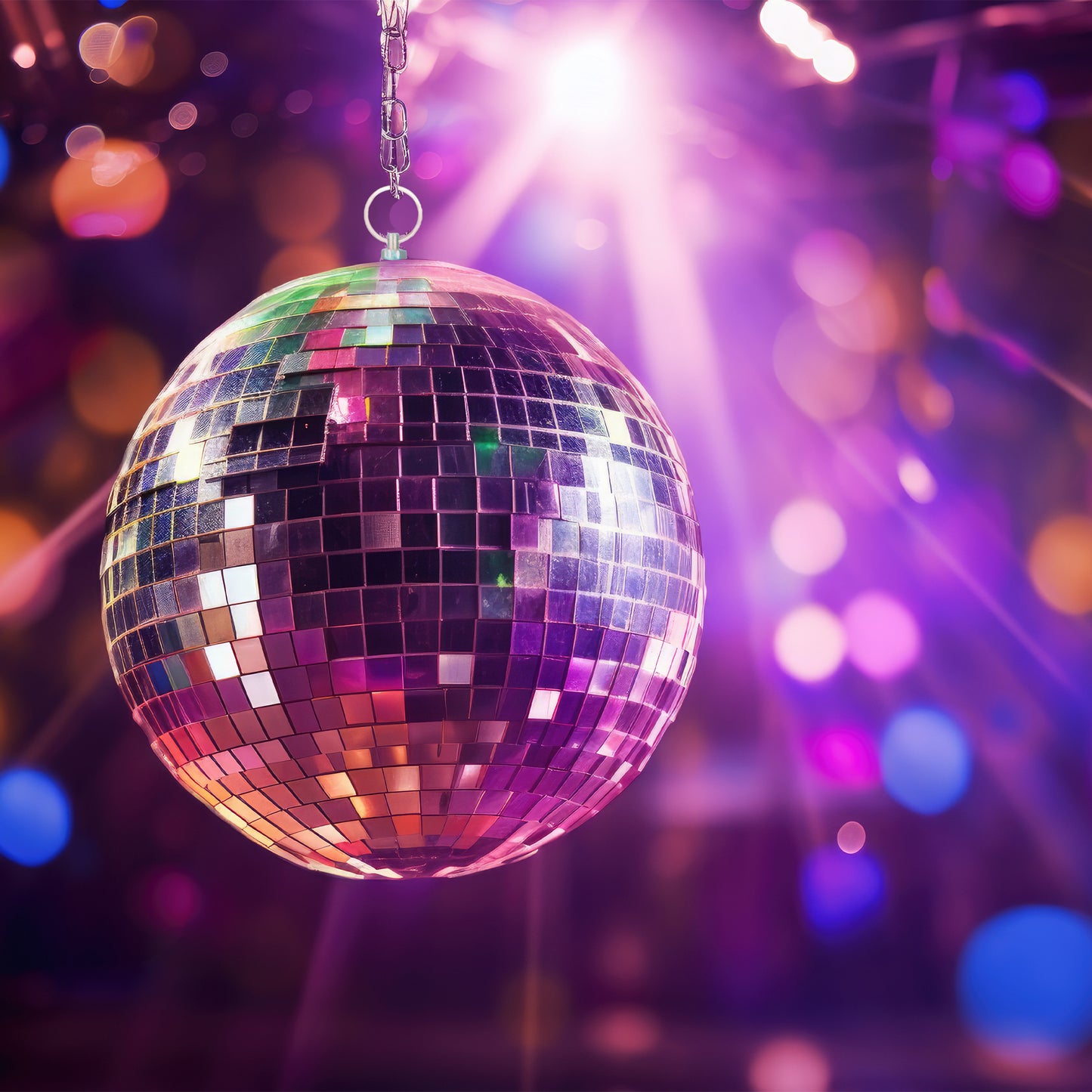 Mirror Disco Ball – 12" & 16" Reflective Hanging Party Decoration for Dance Floors, Events & Home Décor