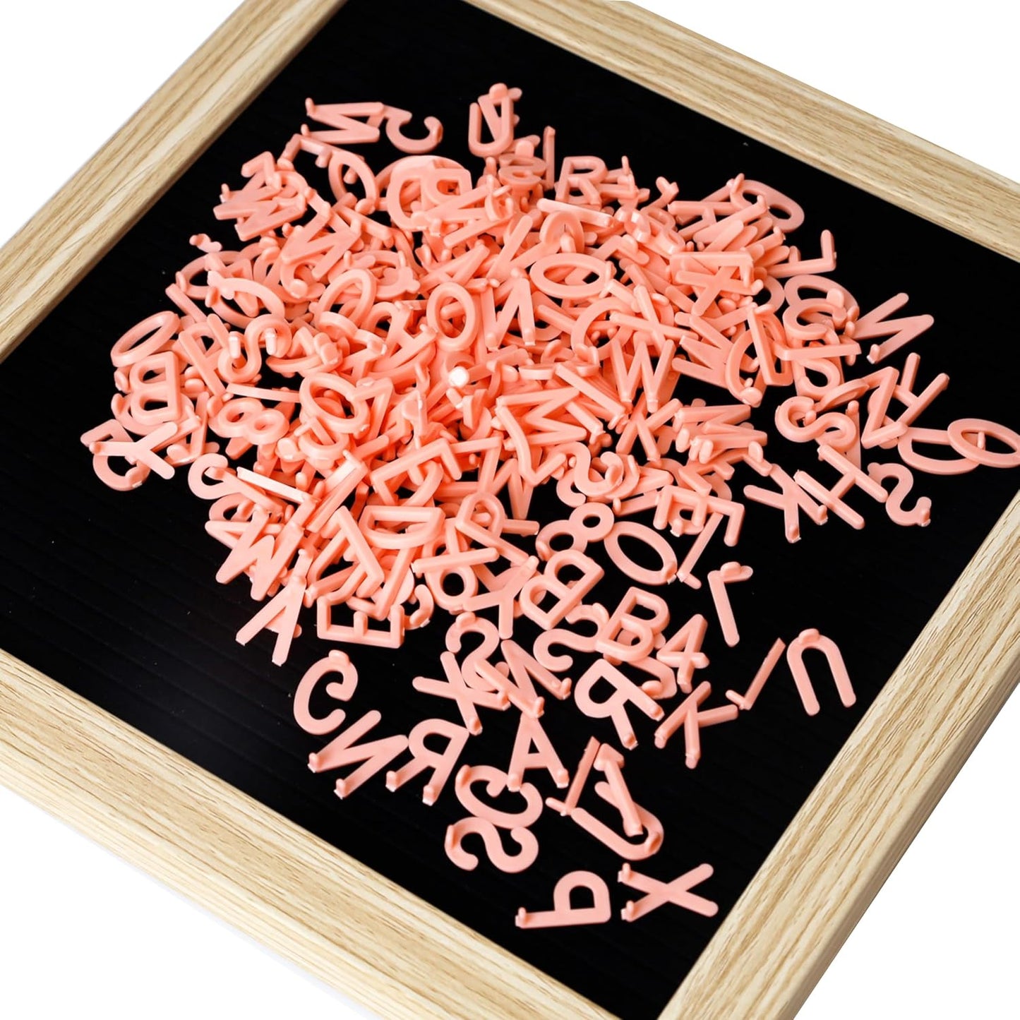 Felt Board Letters – 294-Pcs Set Letters for Letter Boards with Numbers and Symbols, 3/4-inch Message Board Letters for Felt Board