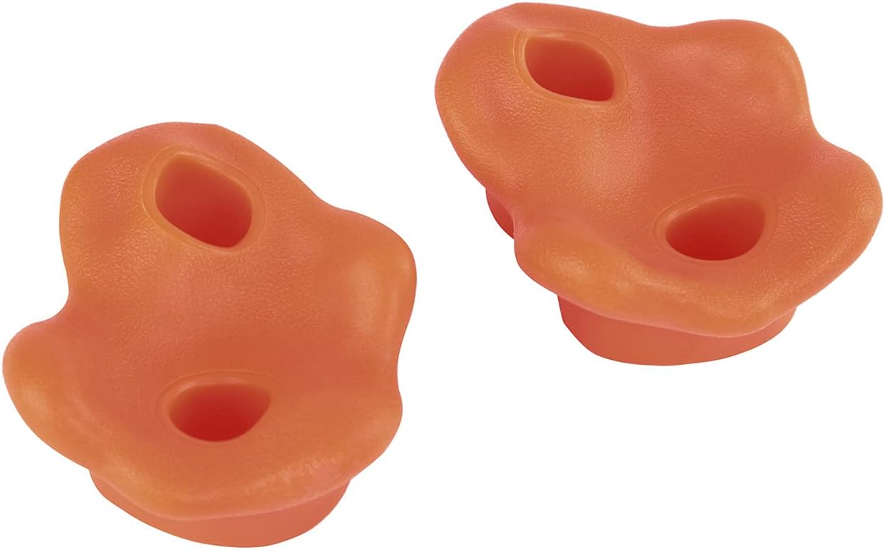 10 Pack, Textured Rock Climbing Holds for Kids with Installation Hardware