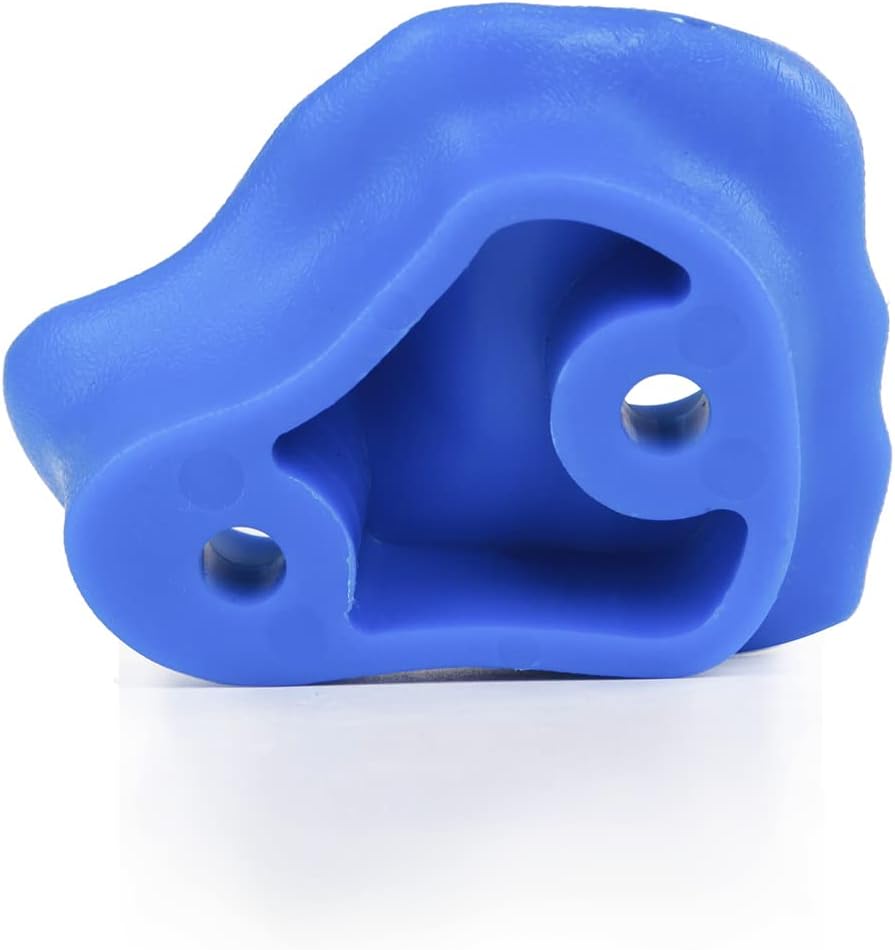 10 Pack, Textured Rock Climbing Holds for Kids with Installation Hardware