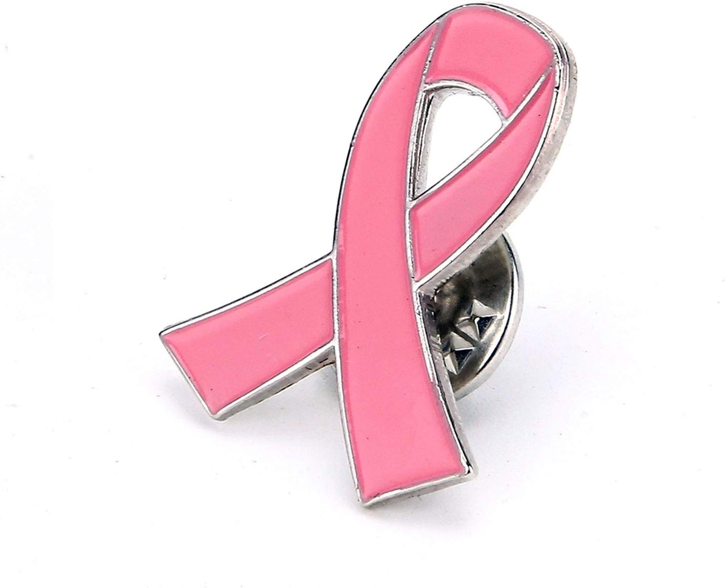 Pack of 10, Official Breast Cancer Awareness Pink Label Pin, Breast Cancer Gifts for Women