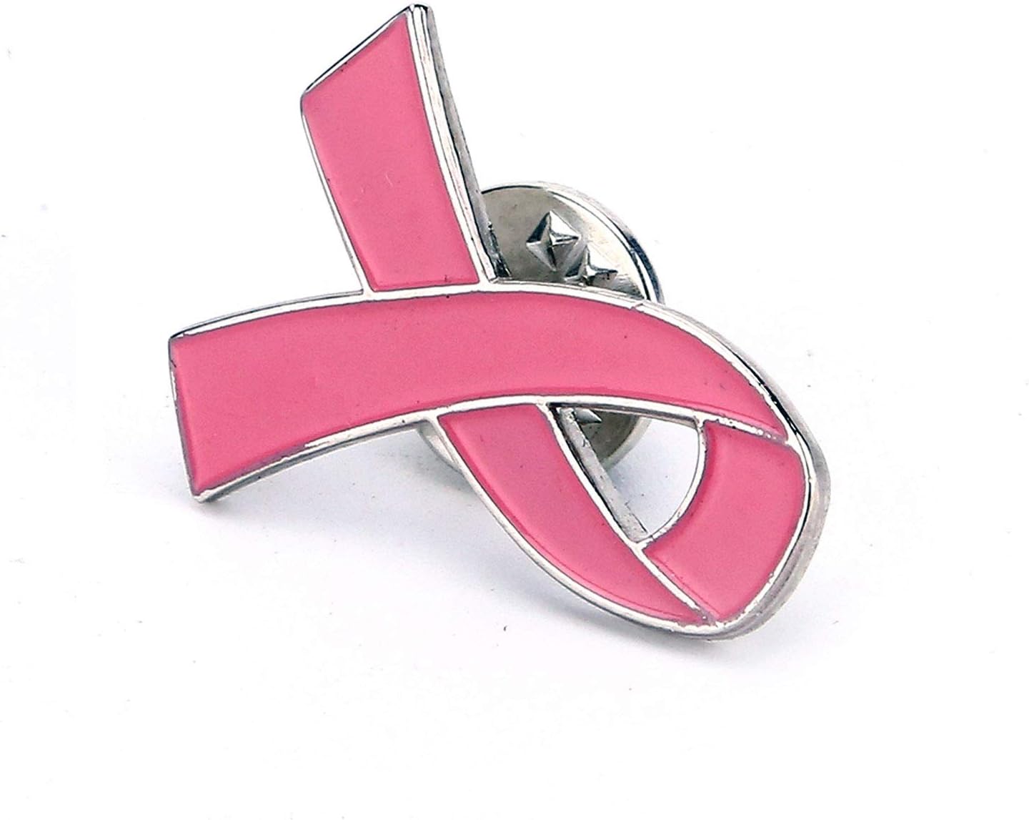 Pack of 10, Official Breast Cancer Awareness Pink Label Pin, Breast Cancer Gifts for Women