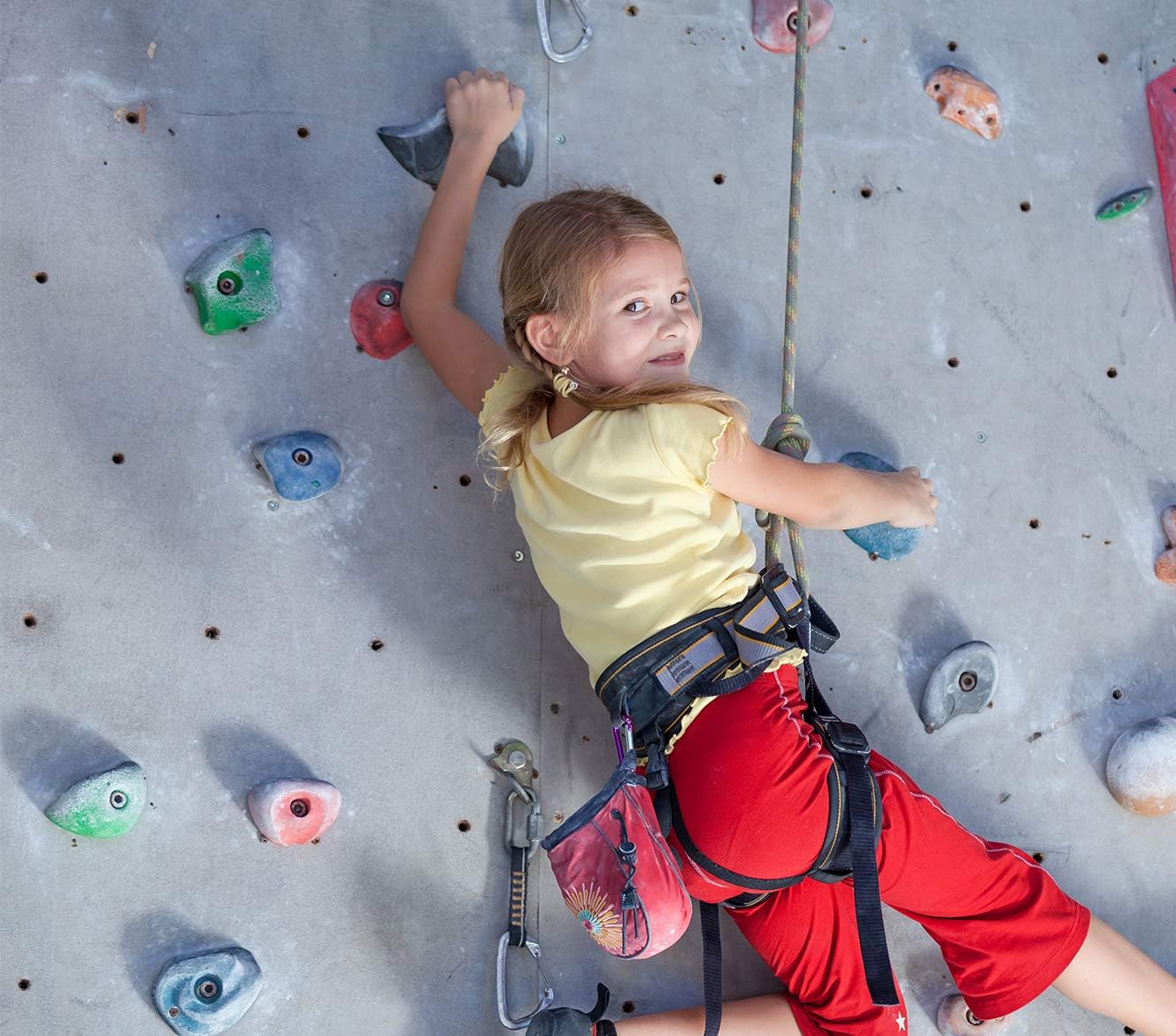 10 Pack, Textured Rock Climbing Holds for Kids with Installation Hardware