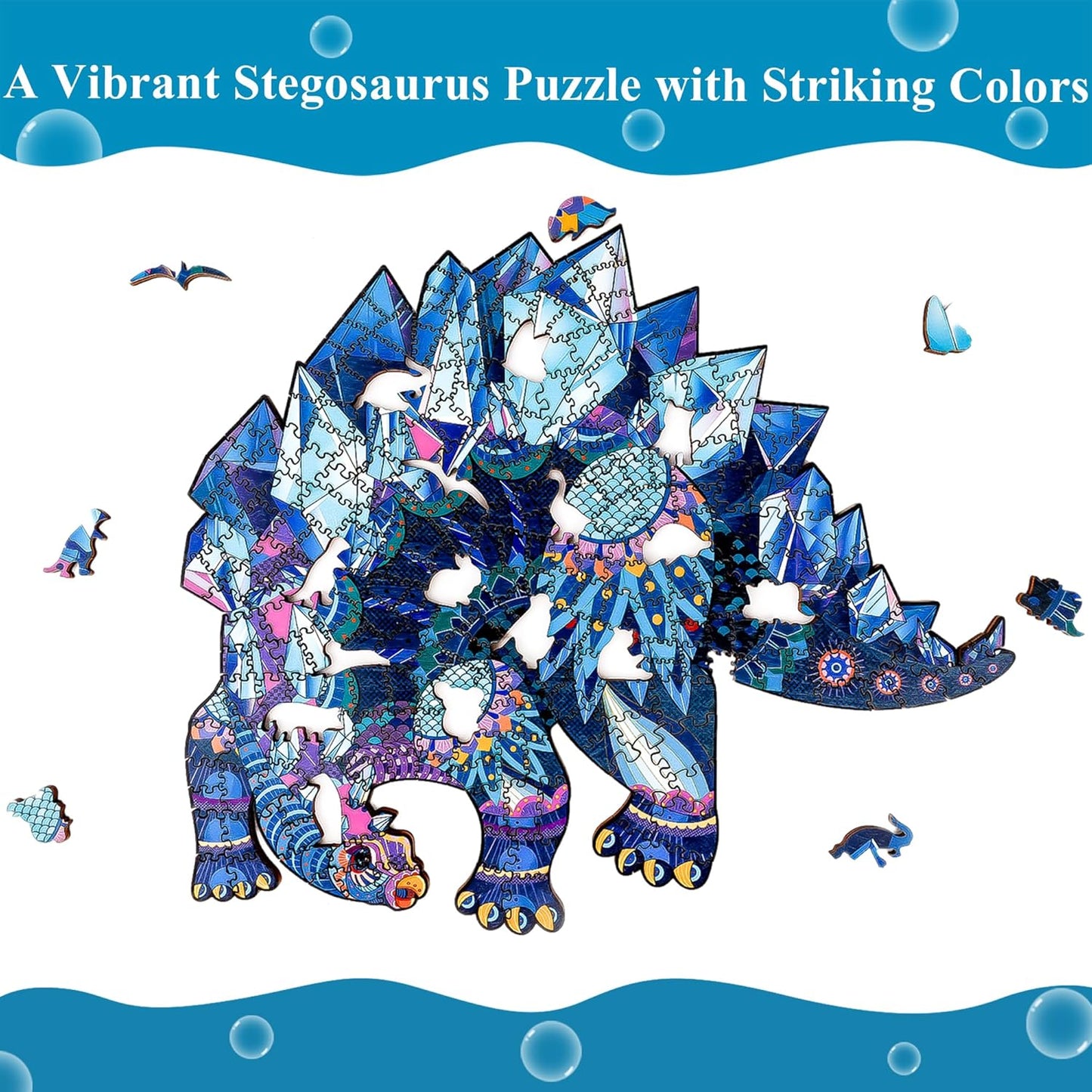 C Crystal Lemon's Jigsaw Puzzle Unique Wooden Puzzle for Adults, Kids & Toddlers – Perfect Family Activity & Cool Custom Gift