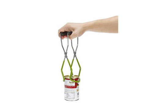 Canning Jar Lifter Tongs Stainless Steel Jar Lifter with Grip Handle for Safe and Secure Grip