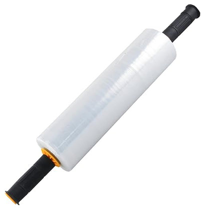 80 Gauge Stretch Wrap with Handle for Pallet Wrapping and Packaging