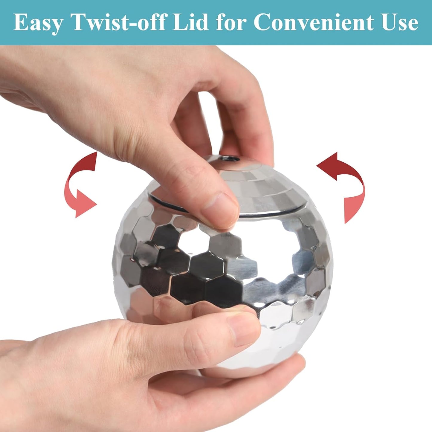 Crystal Lemon Disco Ball Cups – Set of Reusable Party Tumblers with Straw for NYE, Bachelorette & Birthday Events