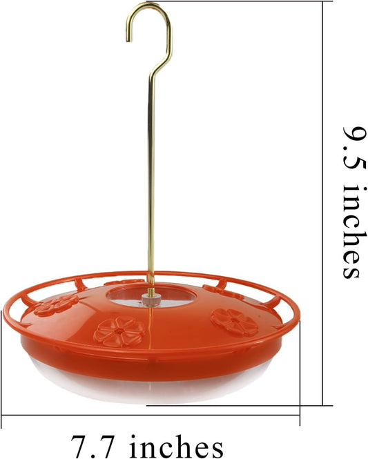 Hummingbird Feeder – 5-Port Hanging Bird Feeder with Alloy Steel Rod & Cleaning Brush