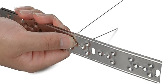 C Crystal Lemon Stainless Steel Bird Spikes – Durable Deterrent Strips for Pigeons, Crows, and Squirrels – Outdoor Use,