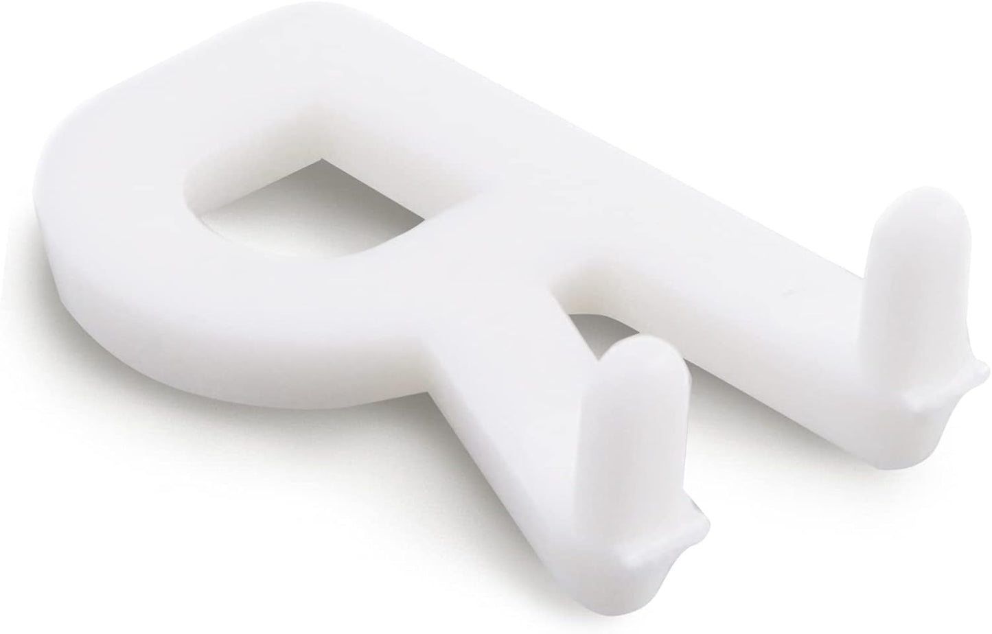 C Crystal Lemon 394-Piece Letter Set for Felt Boards – 3/4-Inch White Plastic Letters with Numbers & Symbols – Message Board Accessories Only