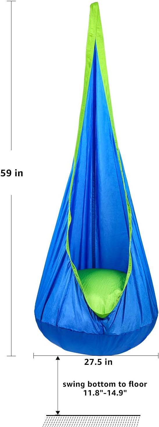 Kids Therapy Swing – Indoor Sensory Hammock, Safe & Durable, Soothing for Calm and Focus, Easy Install, Supports up to 240 lbs