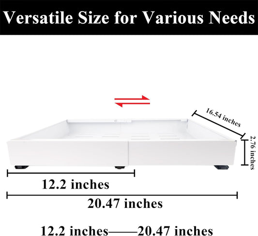 Pull-Out Cabinet Organizer – Adjustable Width Drawer for Kitchen Cabinets