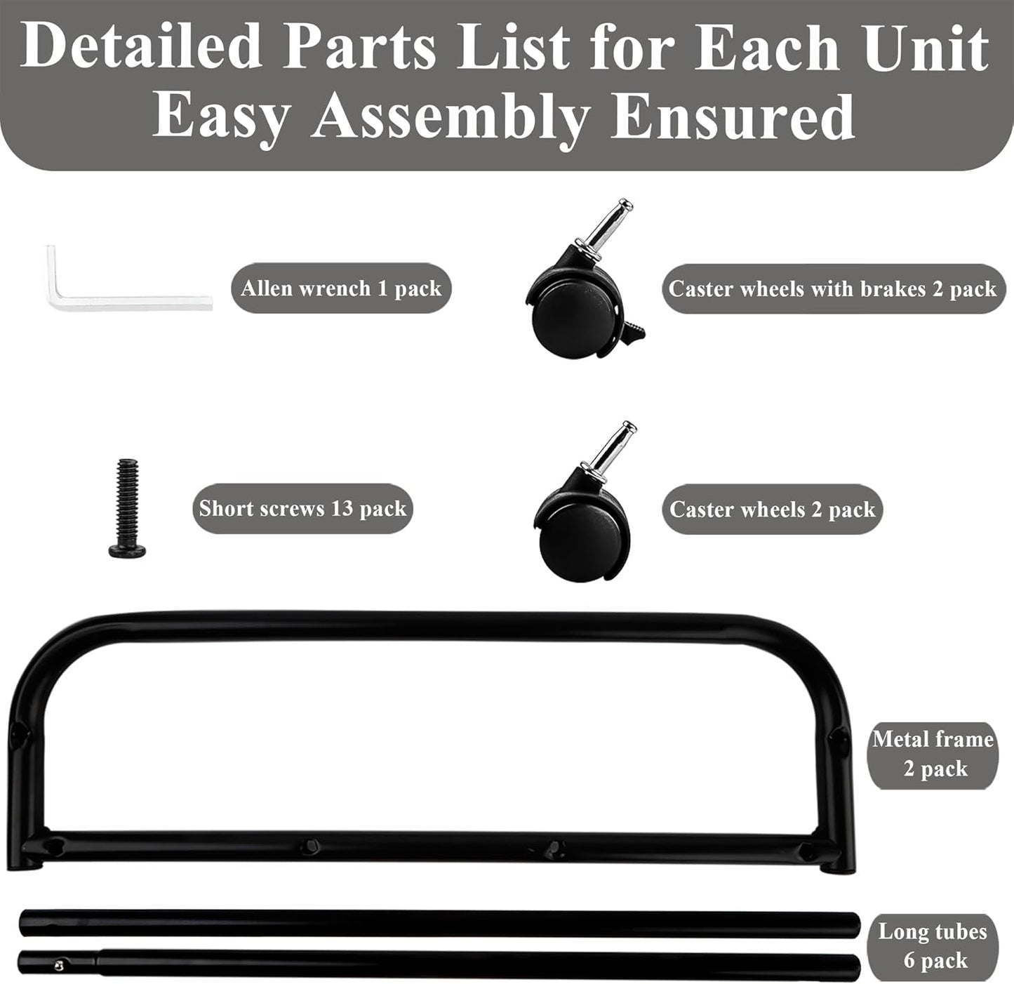 Under Bed Storage with Wheels, Rolling Storage Bin with Lid, Dust Protection