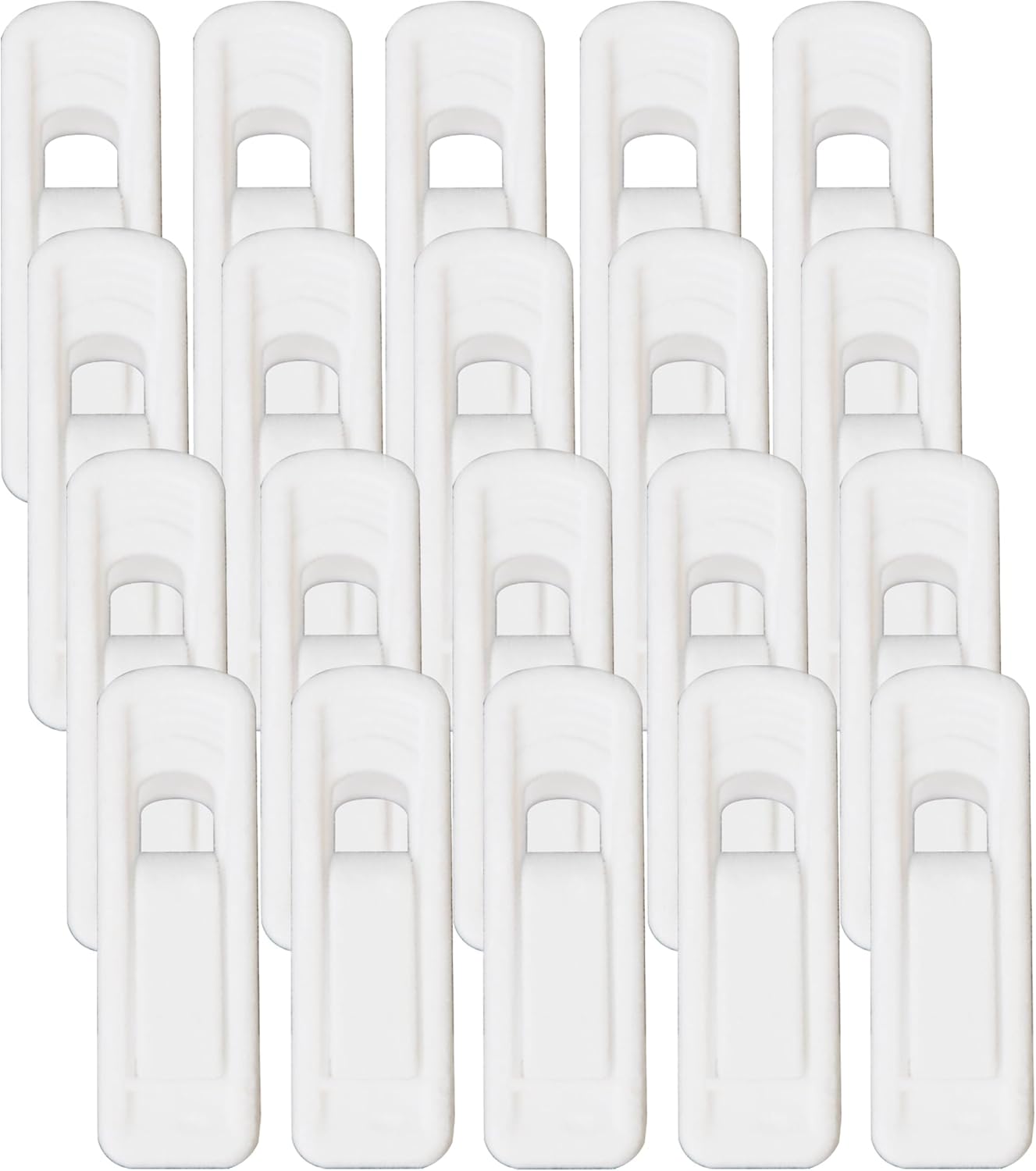 Velvet Hangers – 20-Pack Premium Clip Hangers, Non-Slip for Pants, Baby Clothes, Skirts, Dresses
