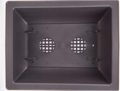 Bonsai Pots with Tray – 3pcs Plastic Planters with Mesh & Drain Holes for Indoor Plants