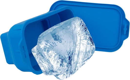 CRYSTAL LEMON Ultimate Large Ice Cube Molds for Ice Bath, Cold Plunge Tub, and Ice Bath Chiller Solutions