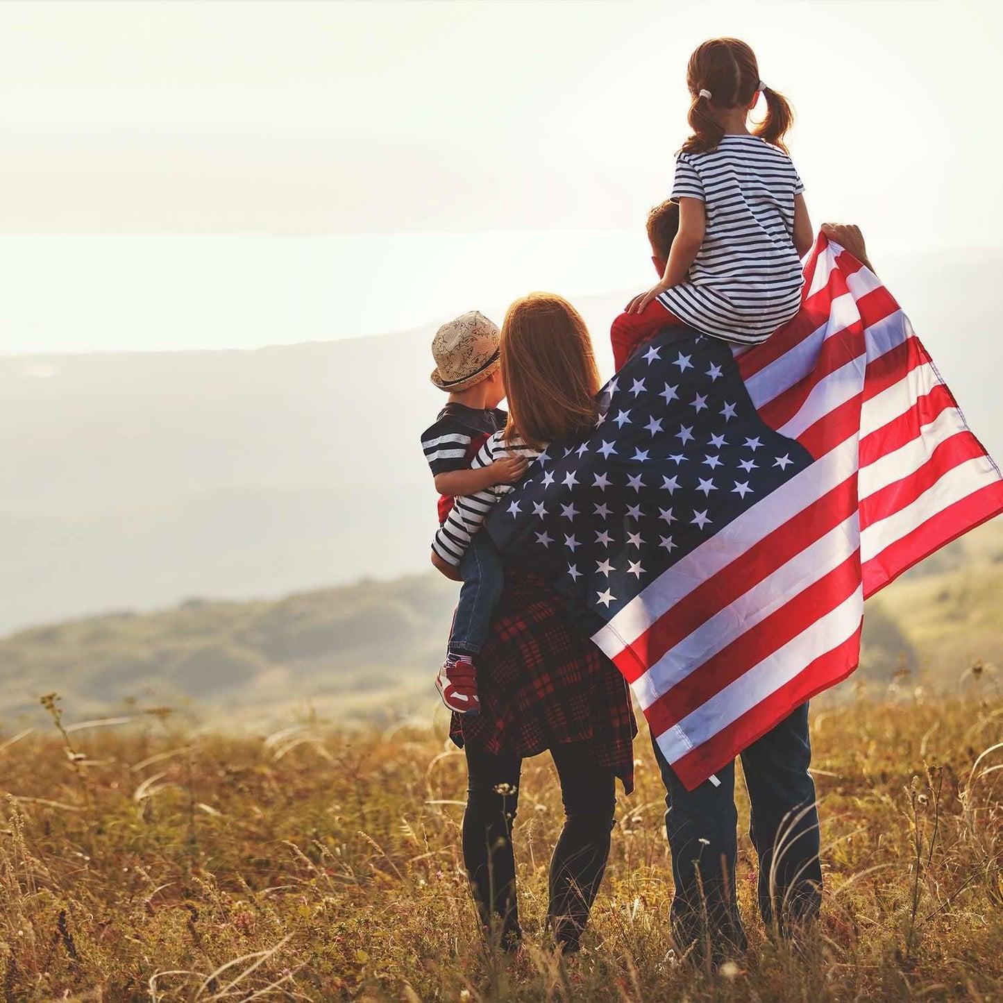 American Flag 3x5 for Outdoors – USA Flag for Home, Yard – High Wind Polyester Material – Ideal for 4th of July, Thanksgiving