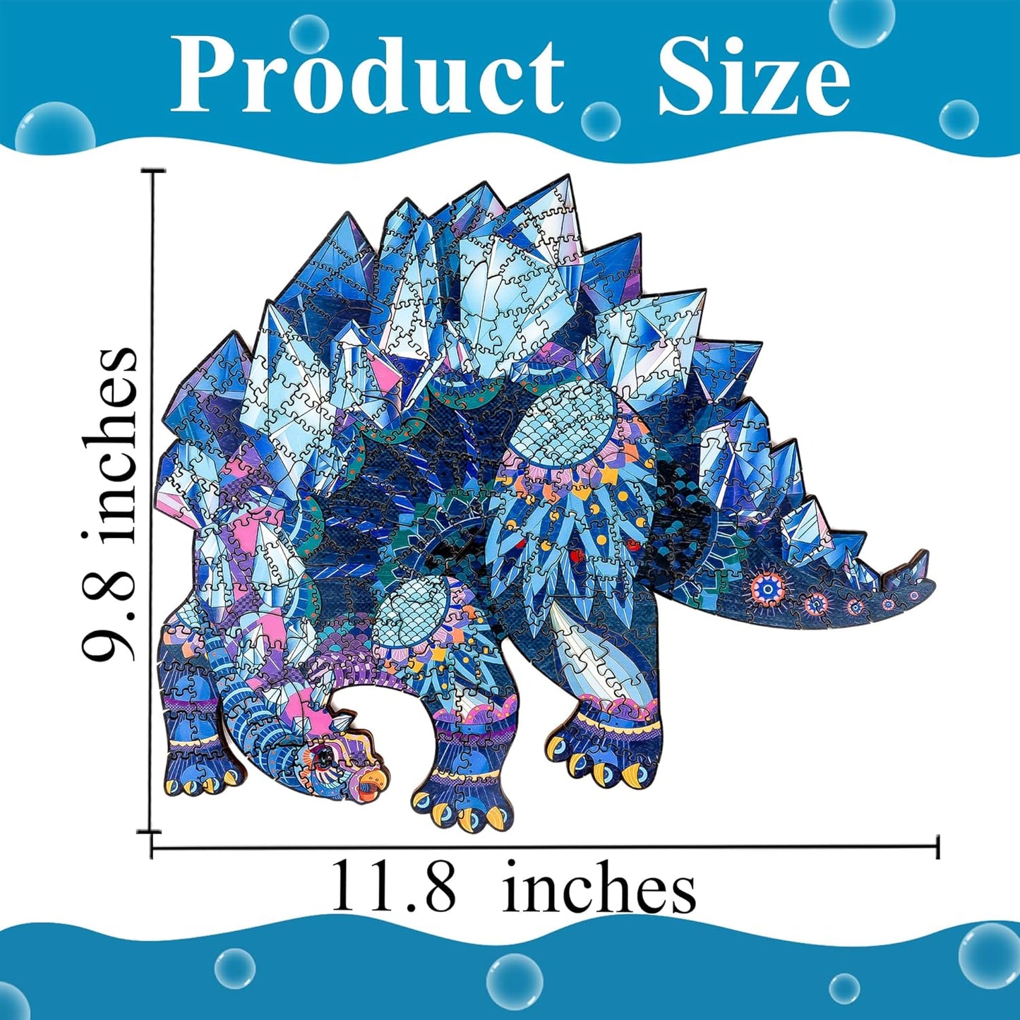 C Crystal Lemon's Jigsaw Puzzle Unique Wooden Puzzle for Adults, Kids & Toddlers – Perfect Family Activity & Cool Custom Gift