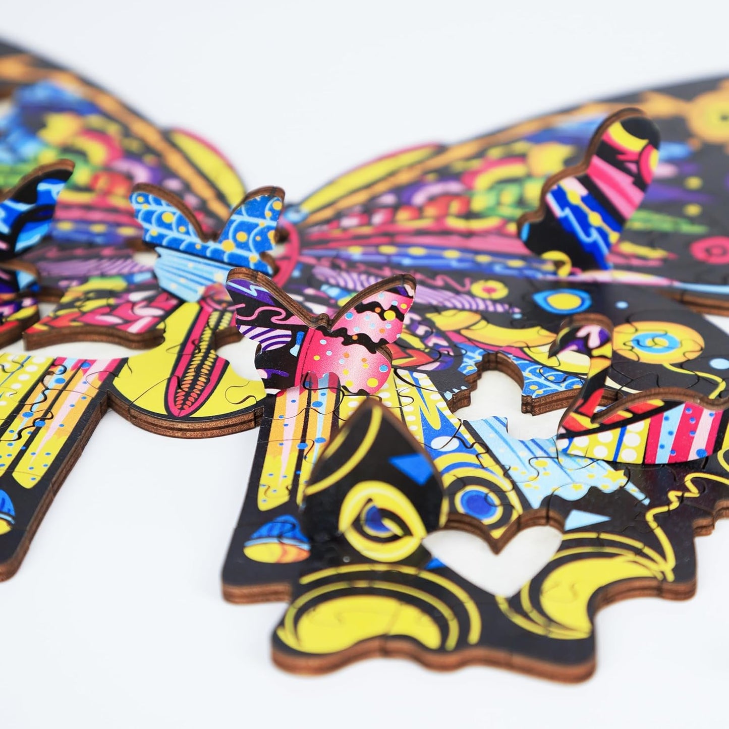 C Crystal Lemon's Jigsaw Puzzle Unique Wooden Puzzle for Adults, Kids & Toddlers – Perfect Family Activity & Cool Custom Gift