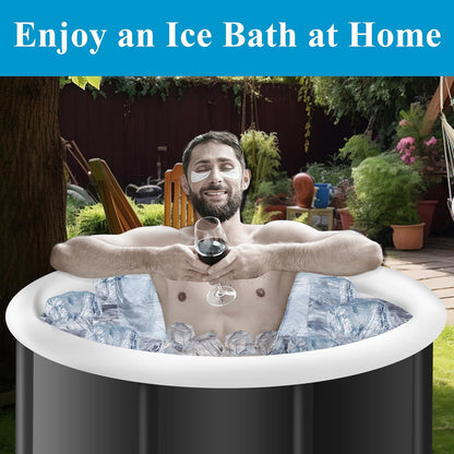 CRYSTAL LEMON Ultimate Large Ice Cube Molds for Ice Bath, Cold Plunge Tub, and Ice Bath Chiller Solutions