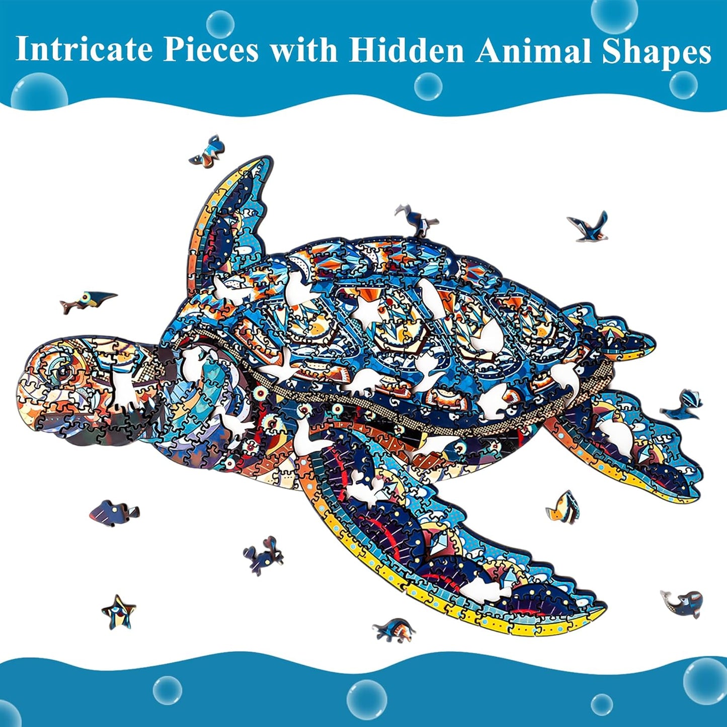 C Crystal Lemon's Jigsaw Puzzle Unique Wooden Puzzle for Adults, Kids & Toddlers – Perfect Family Activity & Cool Custom Gift