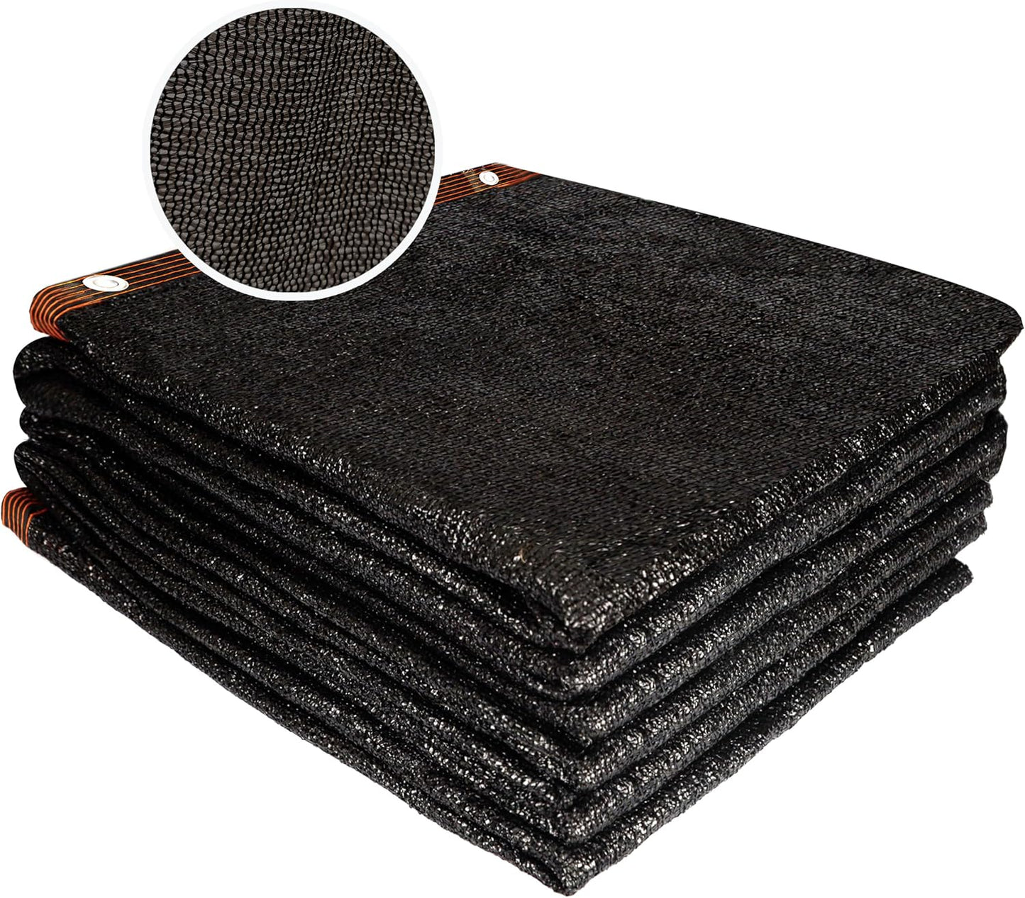 Crystal Lemon 10x19.5ft Shade Cloth – 80% Sun Block Mesh Tarp with Grommets for Garden & Patio