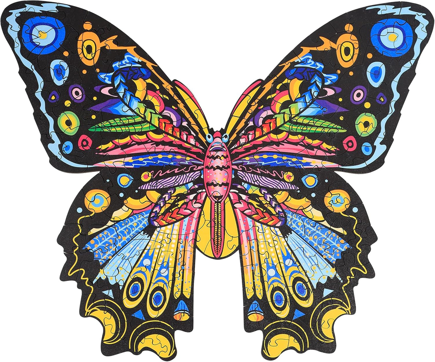 C Crystal Lemon's Jigsaw Puzzle Unique Wooden Puzzle for Adults, Kids & Toddlers – Perfect Family Activity & Cool Custom Gift
