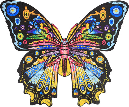 C Crystal Lemon's Jigsaw Puzzle Unique Wooden Puzzle for Adults, Kids & Toddlers – Perfect Family Activity & Cool Custom Gift