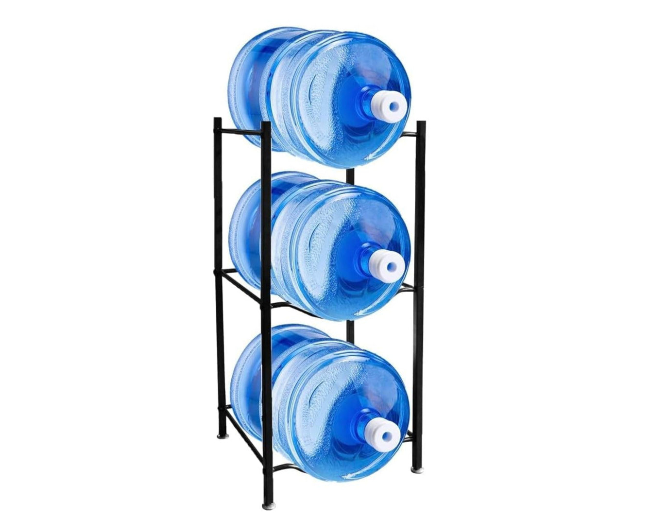5-Gallon Water Jug Holder – Cast Iron Storage Rack for 5-Gallon Bottles with Removable Tiers