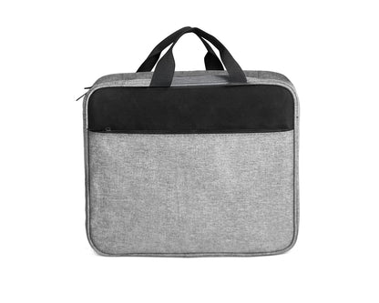 Crystal Lemon Bible Cover – 12.6" x 9.85" Case with Handles, Pockets & Pen Slots for Men & Women