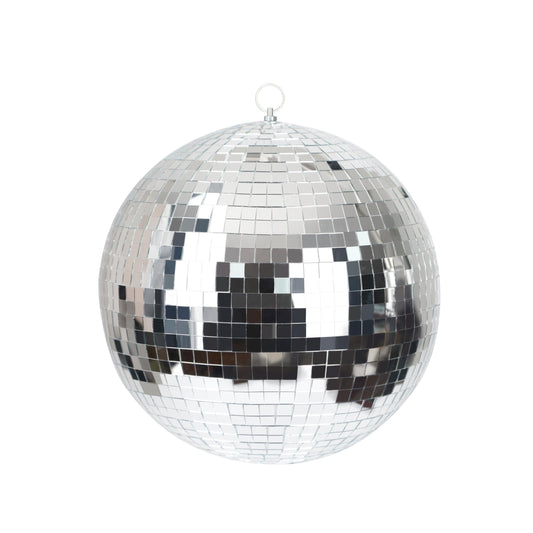 Mirror Disco Ball – 12" & 16" Reflective Hanging Party Decoration for Dance Floors, Events & Home Décor