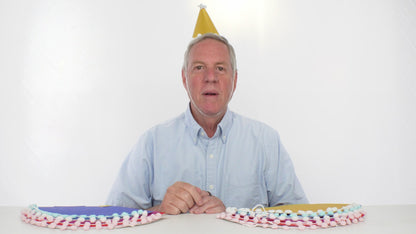 Pack of 10, Party Hats, Birthday hat for Adults and Kids (Multicolor)