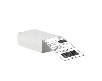 Crystal Lemon 4x6 Thermal Shipping Labels – 500 Pack Perforated Adhesive Labels for Printers & Packages