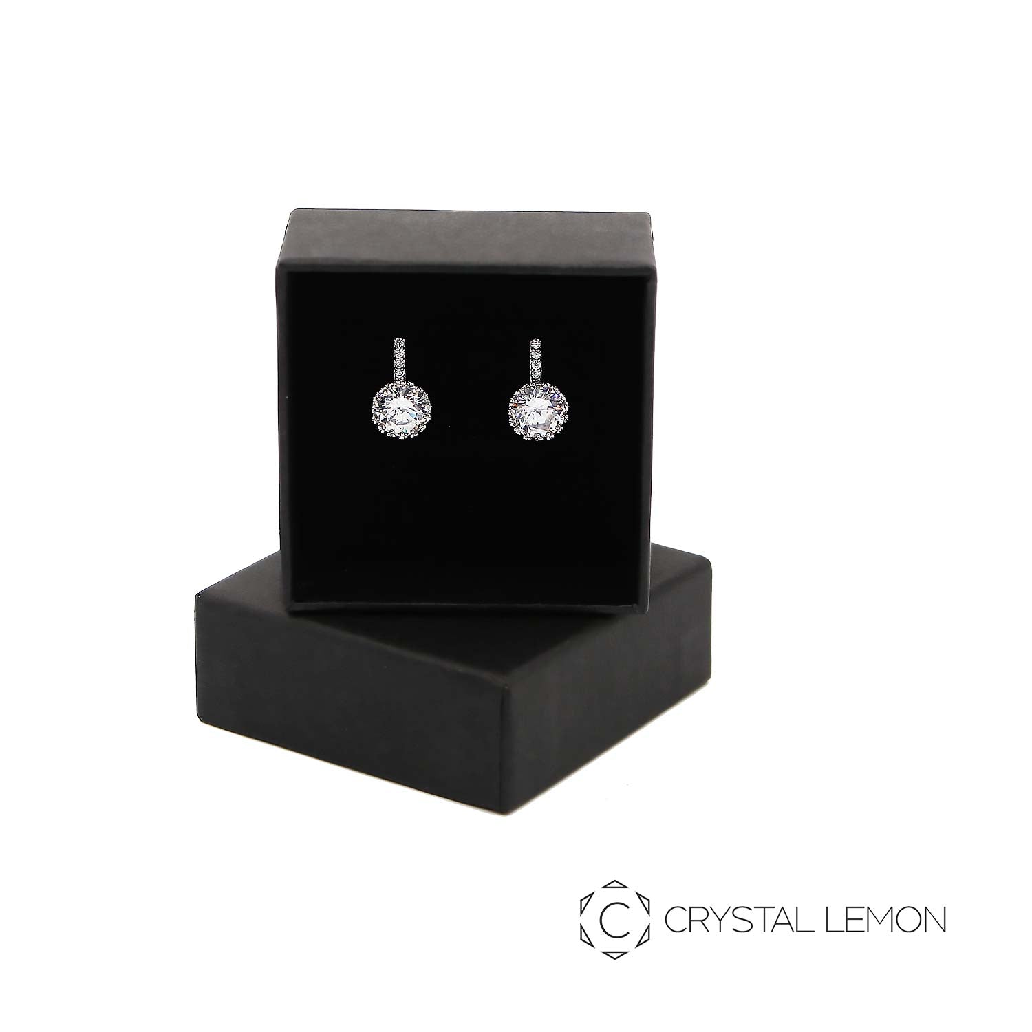 Somma 925 Silver Hallmarked Gold Plated Made with Swarovski Zirconia  Earrings for Women : Amazon.in: Jewellery